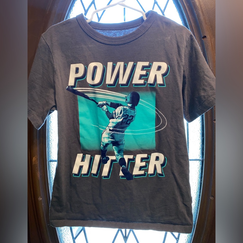 Baseball Graphic Tee - S 5/6